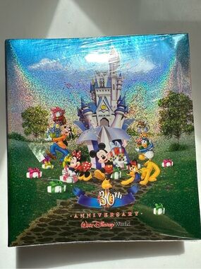 Walt Disney World 30th Anniversary vintage Photo Album Mickey Disney NWT